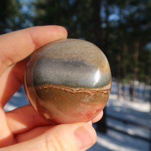 Polychrome Jasper, Palm Stone, Healing Crystals, Gemstones, Reiki, Crystals for